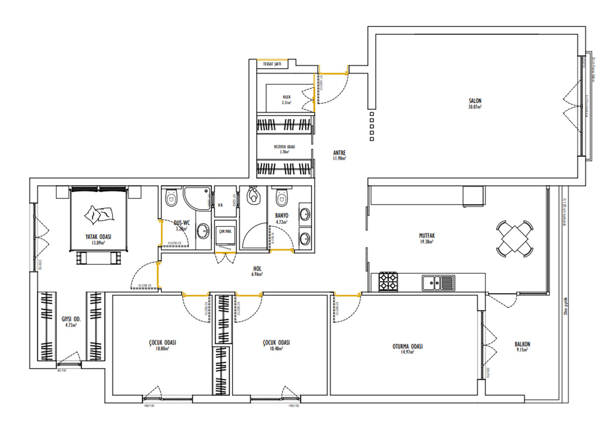 sevgi park evleri - T İNŞAAT